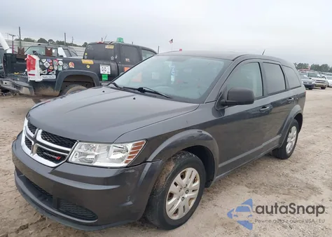 2015 Dodge Journey American Value Pkg из США, поврежденный, VIN 3C4PDCAB7FT618397